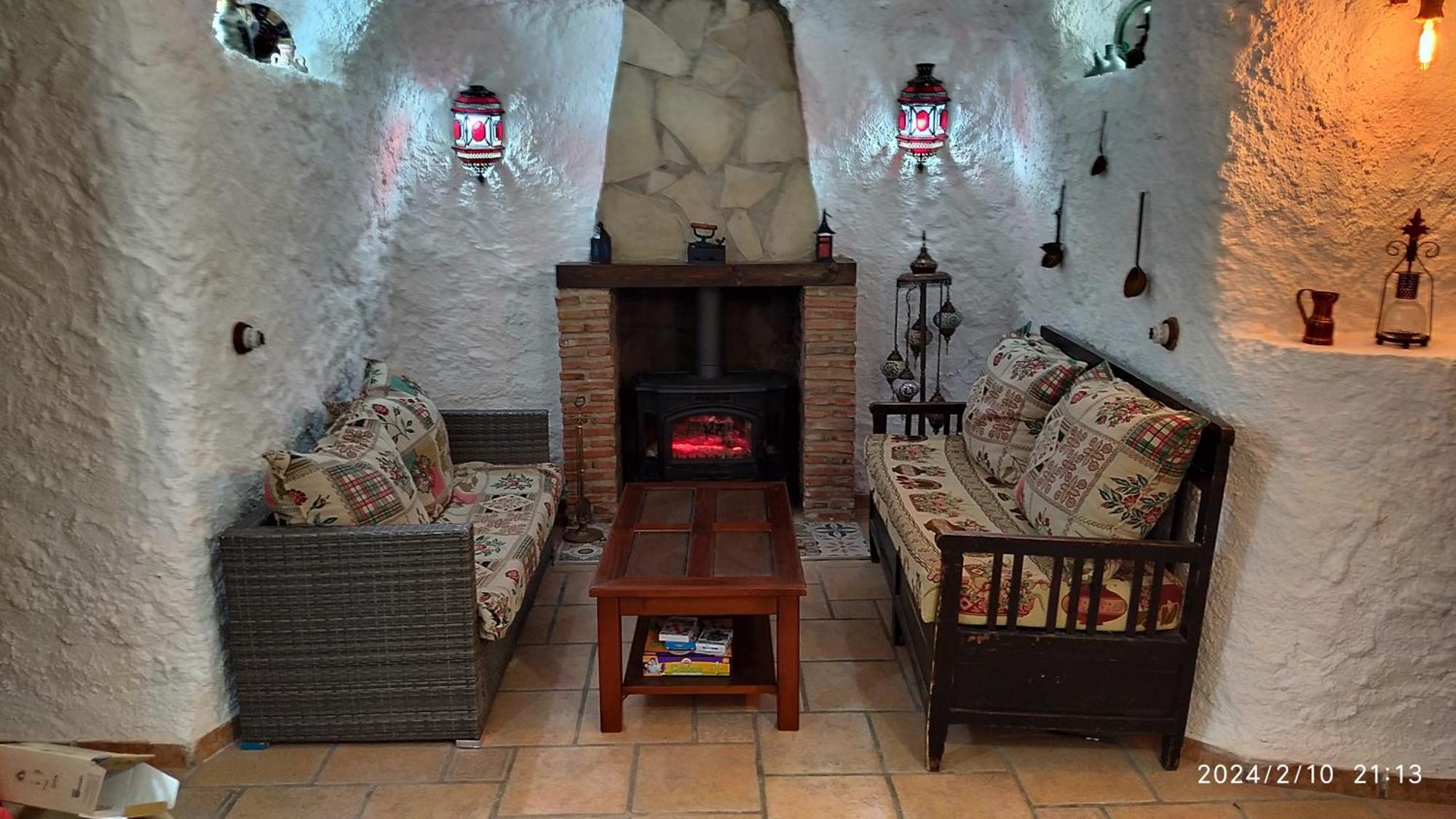 Casa Cueva El Olivo Villa Pegalajar Kültér fotó